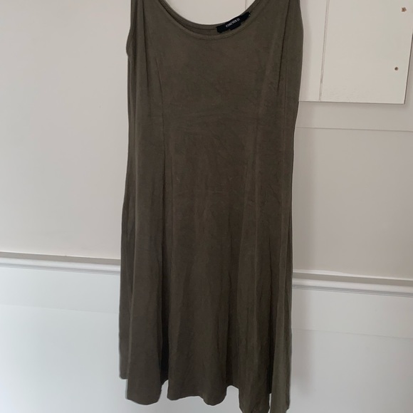Army Green Sun Dress - Picture 1 of 2